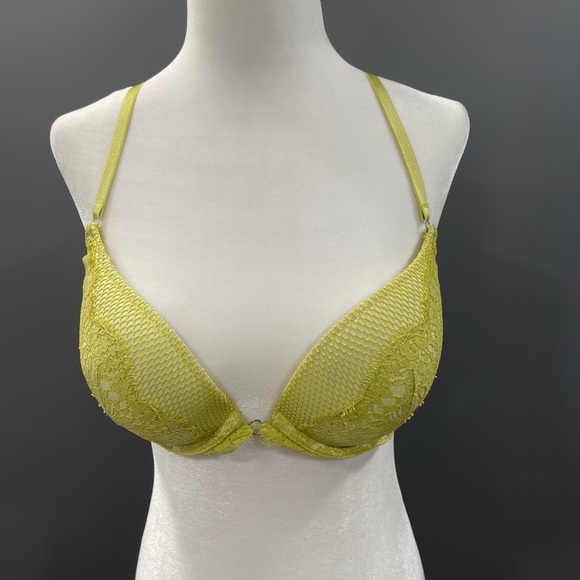 Victoria's Secret Other - Victoria’s Secret Push Up Very Sexy Bra Green 34d C3